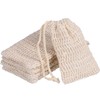 BBTO 5 Pack Soap Exfoliating Bag Natural Soap Saver
