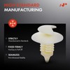 A-Premium 20PCS Nylon Trim Panel Clips Retainer Fastener Double Head