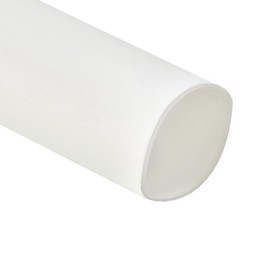 Unifizz Heat Shrink Tubing 4.5mm Dia 2:1 Ratio Shrinkable Tube Cable Sleeve 1m - White
