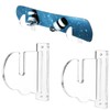 lasuroa 2pcs Skateboard Wall Mount, Snowboard Storage Wall Mount Display