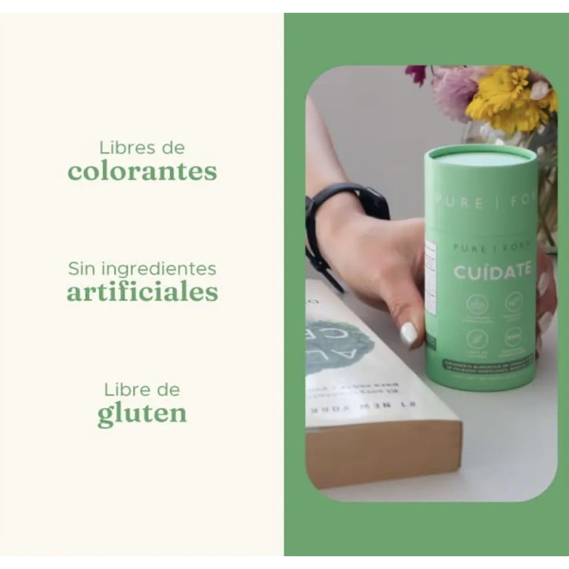 Pure Form Cuidate Rhodiola Rosea Energa Animo Suplemento Sin Sabor