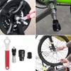 4Pcs Crank Removal Tool, Bike Crank Extractor and Bottom Bracket