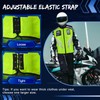 HONTIUS Motorcycle Vest Police Traffic Ride Safer Travel Safety Reflective