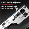 Yankok [CAT5 CAT6 CAT7 Modular Crimper] for Shielded and Unshielded