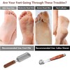 Foot File & Callus Remover,Heavy - Duty Pedicure Tool with
