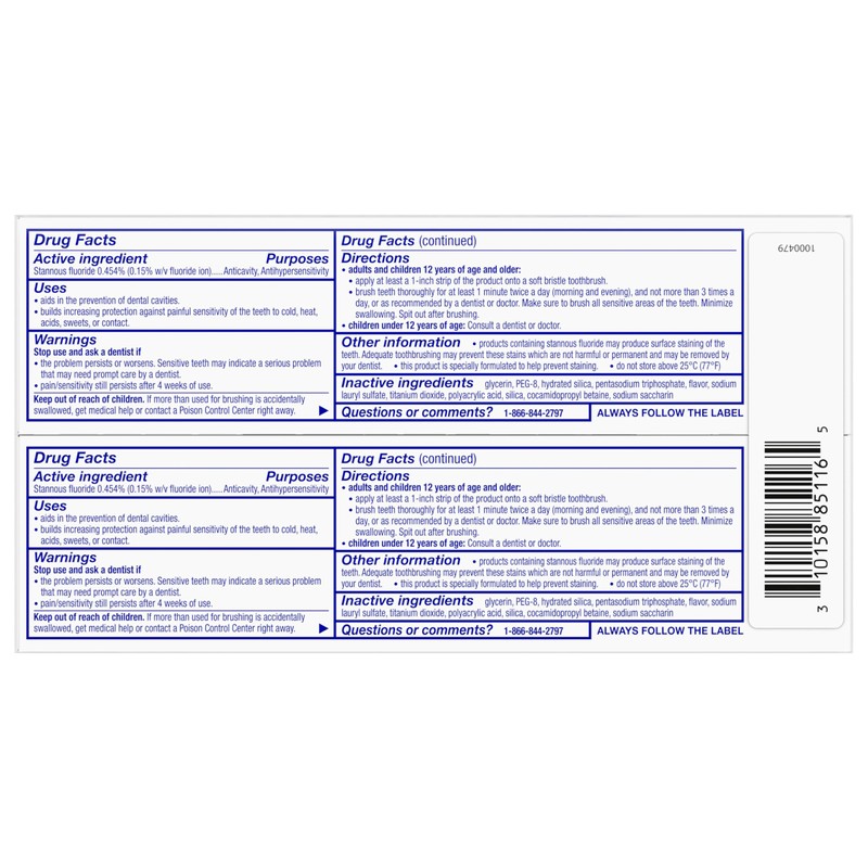 Sensodyne Repair and Protect Whitening Toothpaste, Toothpaste for Sensitive Teeth