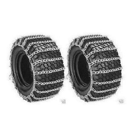 2 Link TIRE CHAINS 18x6.50-8 18x650-8 18x650x8 18-6.5-8 Tractor Rider Snowblower ;supply_by_theropshop
