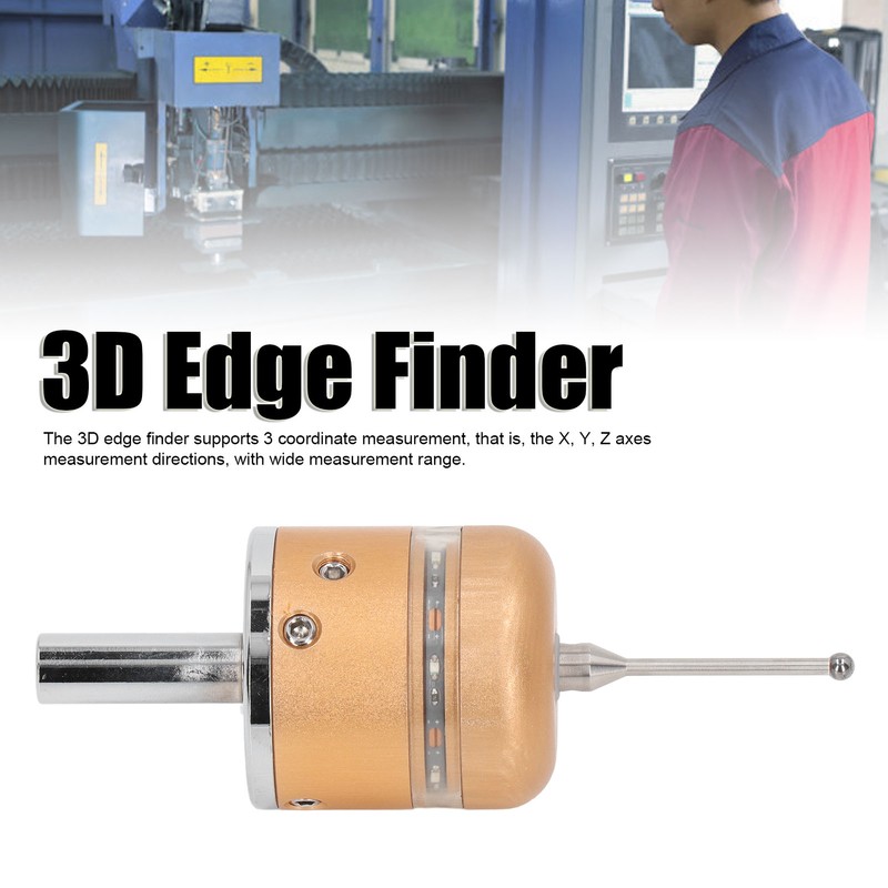 3D Edge Finder with Probe High Accuracy Edge Locator for