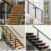 Muzata 30°-drilled Stair Post 42"x2"x2"(Post Body 39") Adjustable Top Cable
