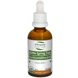 St. Francis Nettle Spring Tops Tincture 50ml Seasonal Allergies Relief, Anti-inflammatory