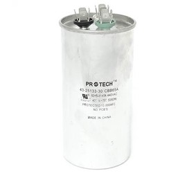 43-26261-20 -Ruud OEM Round Replacement Dual Run Capacitor 60 + 5 UF/MFD 440 Volt