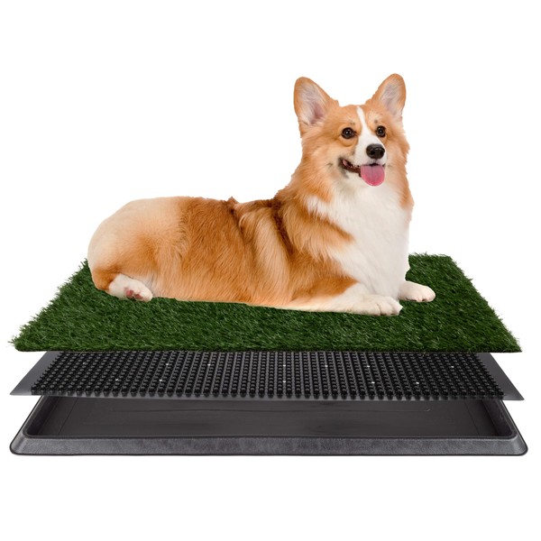 PETMAKER Artificial Grass Puppy Pee Pad for Dogs and Small