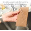 Full Circle Neat Nut Walnut Shell Scouring Pads, Non-Scratch, Set