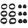 JNSA 12 PCS Medium Size Wingtips and Ear Tips Compatible
