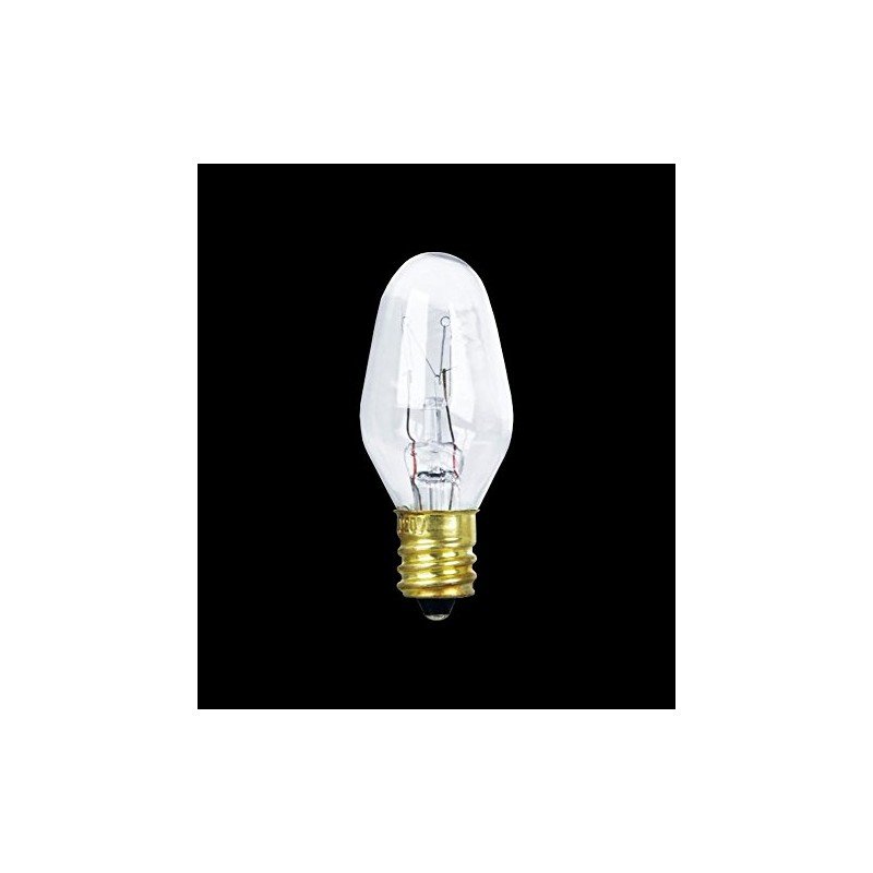 Feit Electric 7C7 7-Watt Incandescent C7 Bulb