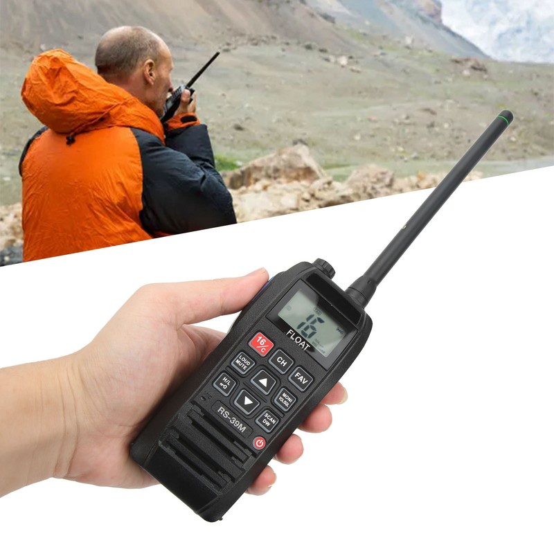 Marine Walkie Talkies 6W 1W VHF Two Way Radios Floating