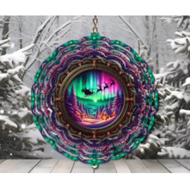 Unbranded Northern light wind spinner