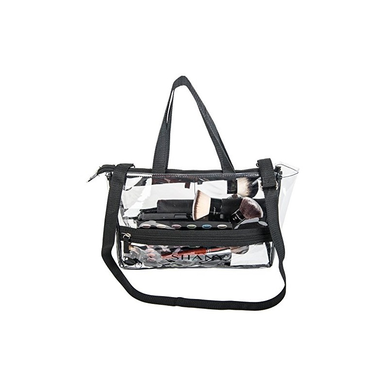 SHANY Clear Travel Makeup Bag - Cosmetics Organizer - Game
