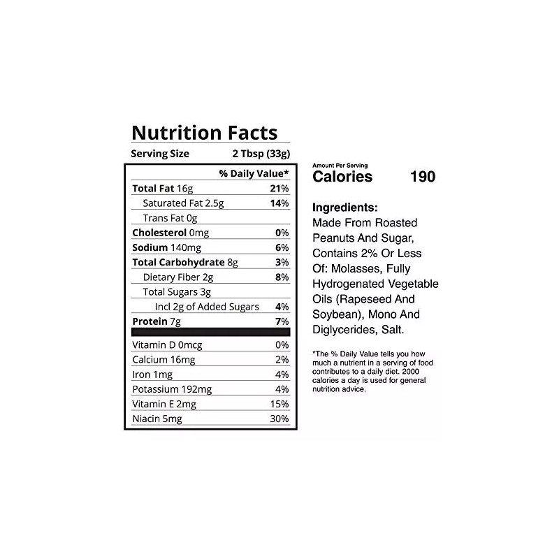 Jif Creamy Peanut Butter, 16 Ounces, 7g of Protein (Pack