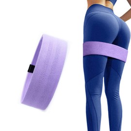 LOVWY Lavender Intermediate Booty Bands for Legs and Butt, Non-Slip Resistance Bands, Workout Bands Exercise and Training Glute Bands for Women…