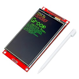 Hosyond 3.5 Inches TFT LCD Touch Screen Shield Display Module 480x320 SPI Serial ILI9488 with Touch Pen Compatible with Arduino R3/Mega2560 Development Board
