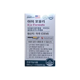 J&H BIO J&H Bio Eye Formula, 1 unit, 120 tablets / J&H BIO 제이앤에이치바이오 아이포뮬러, 1개, 120정