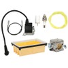 Carburetor Ignition Coil Air Fuel Filter Kit Replacement Fit for