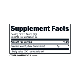 Primaforce Primaforce Creatine Monohydrate Powder, 300 Grams - Micronized, Gluten Free, Non-GMO