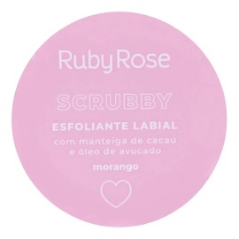Exfoliante Labios Ruby Rose Scrubby 8525 Aroma Fresa