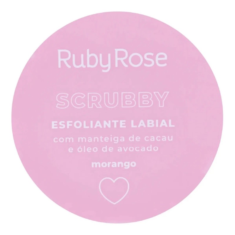 Exfoliante Labios Ruby Rose Scrubby 8525 Aroma Fresa
