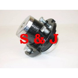 S&J Tail Wheel Assembly 15"-1 1/2 Yoke–Cast Iron Hub-Bush Hog, Land Pride, Rhino