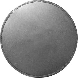 Vent Systems 4" Pack of 2 Galvanized Steel End Cap. 4 Inch Duct Fitting Diameter. Ducting End Cup. Sewer End Cup. Steel Plug with Rubber Gasket. Dryer Duct Plug