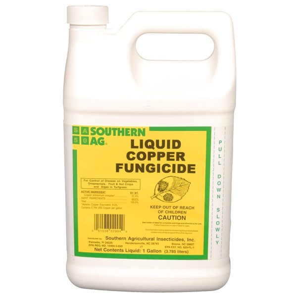 Southern Ag 02904 Liquid Copper Fungicide, 128oz