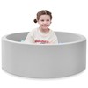 SHJADE Foam Ball Pit, 35.4"x 11.8" Ball Pits for Toddlers,