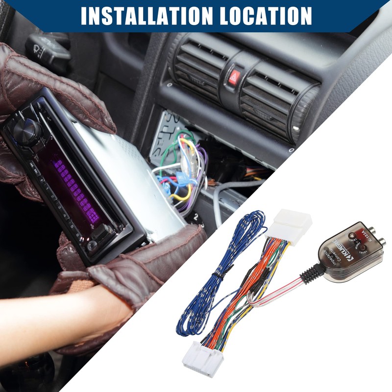 Hihaha Inner/Radio Add a Subwoofer Amplifier Harness for Nissan Altima