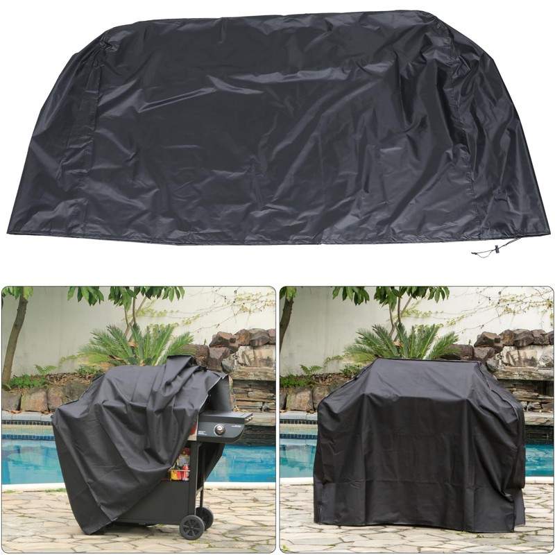 Mipcase Outdoor Square BBQ Grill Cover BBQ Oven Protection Cover