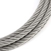 50m stainless steel wire rope cable 2mm cordage Strand: 7x7