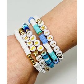 Blue Friendship Bracelets Set