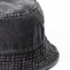NEWHATTAN Bucket Hat, Hat, Plain, Denim, Black
