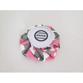 RxICE - 6" Small Reusable Ice Bag - Hot and Cold Therapy - Camo (Pink Camo)