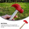 TOYANDONA 2Pcs Wooden Hammer Toy Set - Construction Theme -