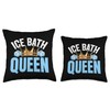 Ice Bath Queen With Crown Ice Cubes Cold Therapy Therapist