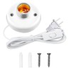 25ft Light Bulb Base with Cord E26/E27 Light Socket with