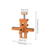 Cabinet Door Mounting Jig, Cabinet Door Installation Positioner with 10mm