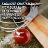 Eagle Pride Premium Hand-Stitched Leather Cricket Balls for Club, Practice,