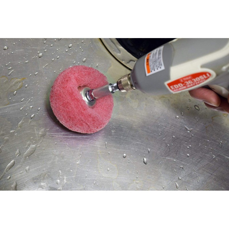 SK11 Cleaning Afro-kun Hexagonal Shaft for Electric Drill/Impact Driver, Soft