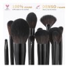 Juego De Brochas De Maquillaje Profesional Docolor, 15 Uds. Color