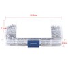 230 unids Tornillos y Tuercas Set M3 Metric Acero Inoxidable