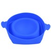 Microwavable Popcorn Bowl with Transparent Lid and Handle Collapsible Silicone