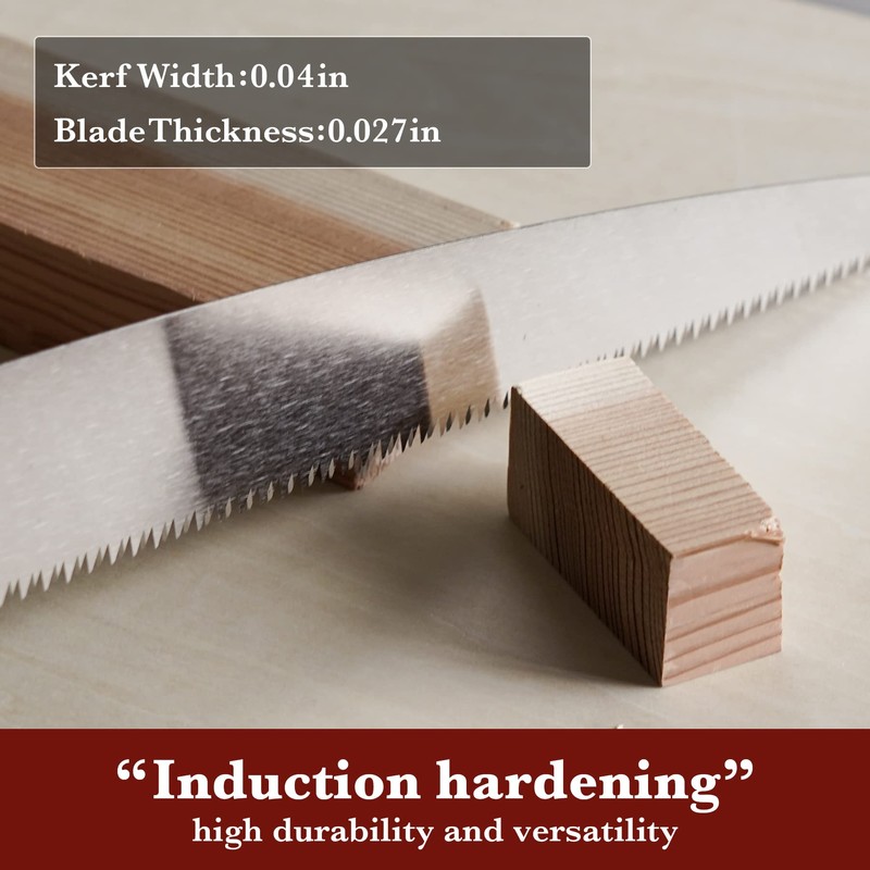 SUIZAN Timber Framing Saw 11" - Professional Japanese Pullsaw Handsaw